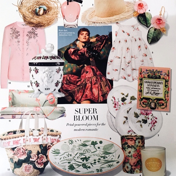 ⭐️ $10 - URBAN OUTFITTERS TOILE GLASS PLATE - RARE! - Picture 6 of 6